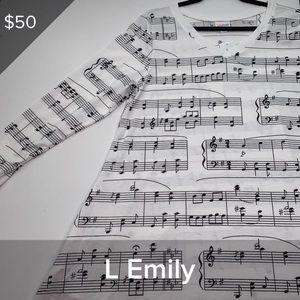Musical note LuLaRoe Emily Dress